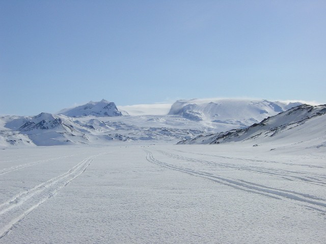 Kverkfjöllin er sannalega glæsileg.