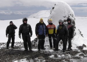 Jósavin, Sigurgeir, Benni, Rína, Jón og Hreiðar. Smári tók myndina.