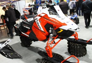 Spánýr Polaris Axys í Switchback útfærslu.